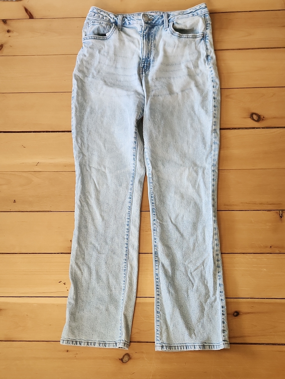 SO Light Wash High Rise 90s Bootcut Jeans - Pale Blue 31x31
